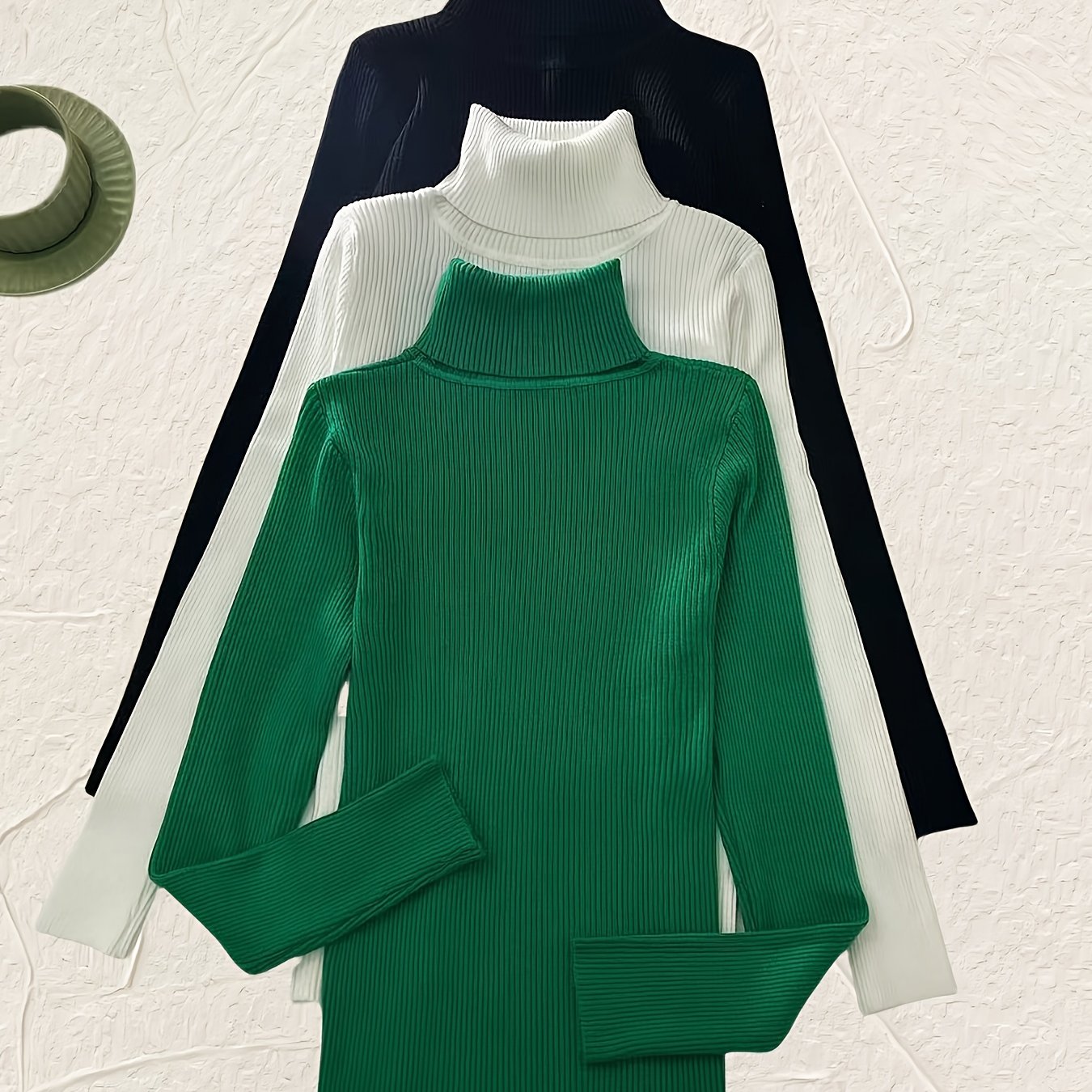 Noir et blanc et vert / XXL