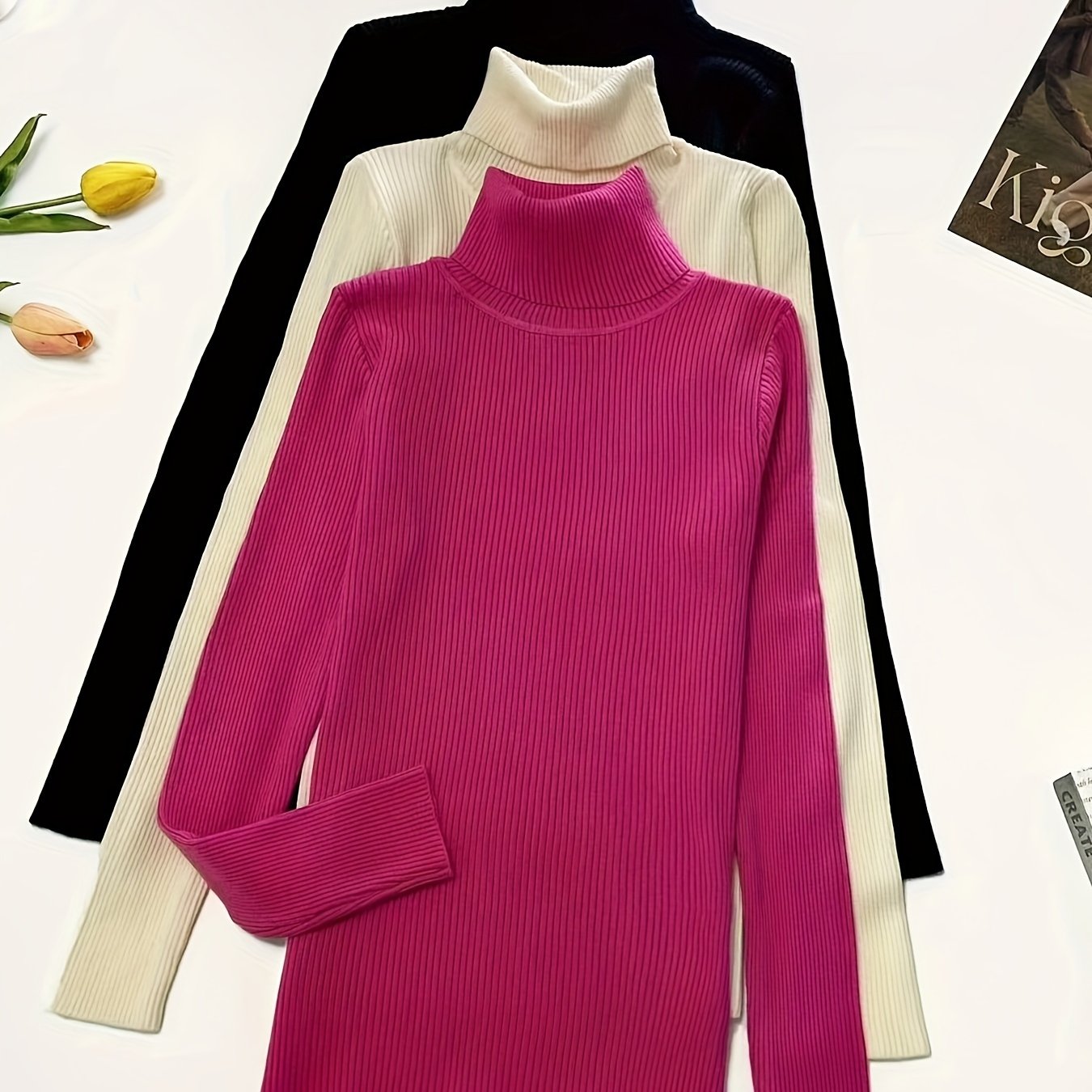 Noir et abricot et rose / XXL